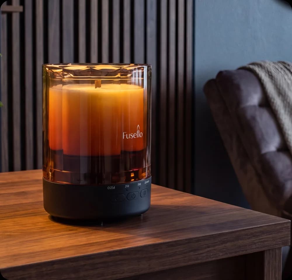 Das Beste aus zwei Welten: eine echte Flamme, smart gesteuert