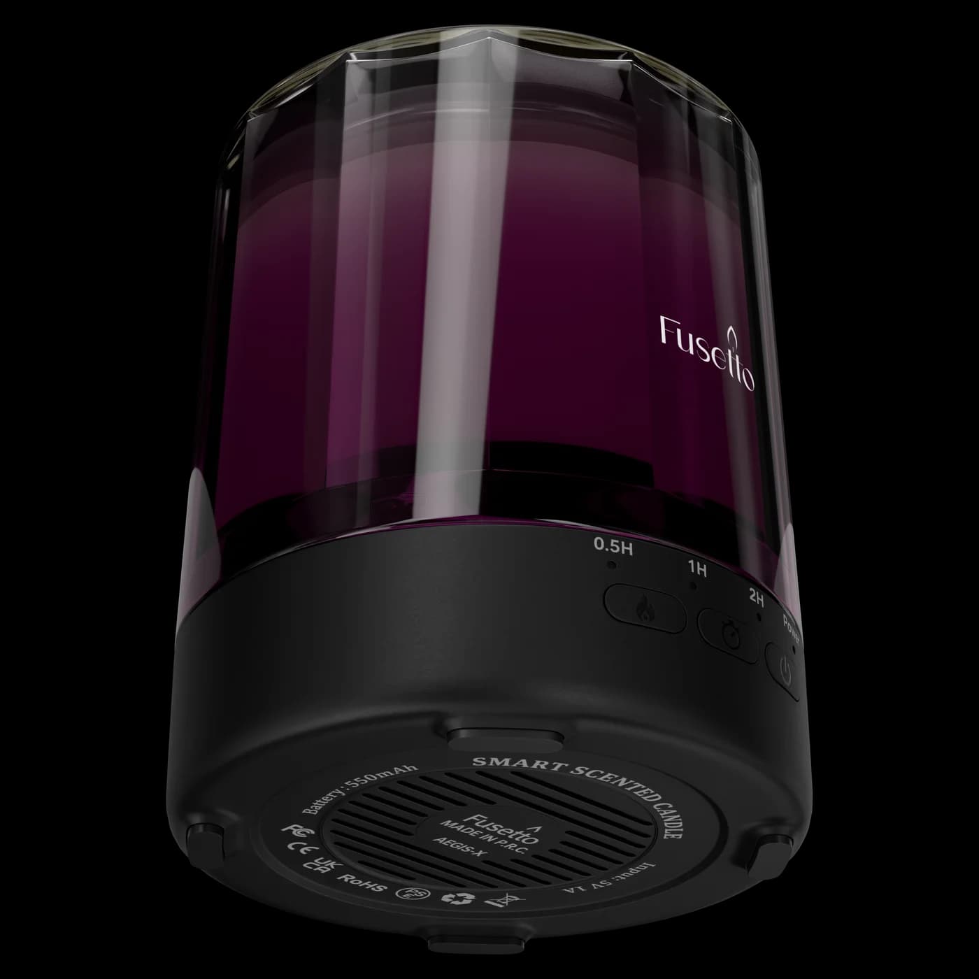 Geurkaars - Plum Velvet 3